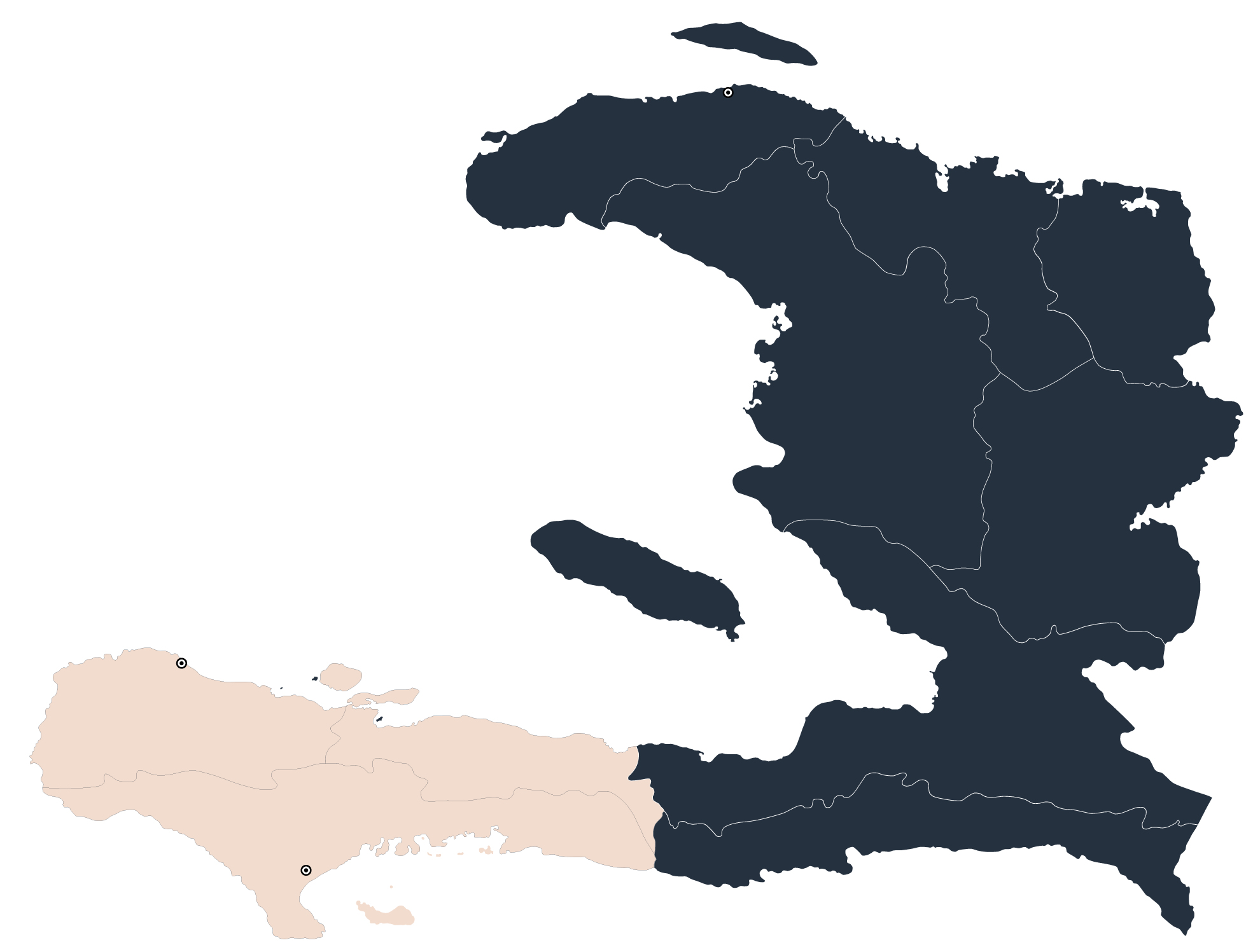 CLE Map Haiti Affected Aeras Earthquake